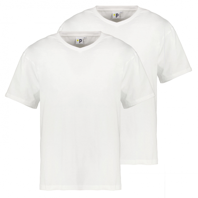 Pfundskerl Doppelpack T-Shirts "Pfundskerl" mit V-Ausschnitt