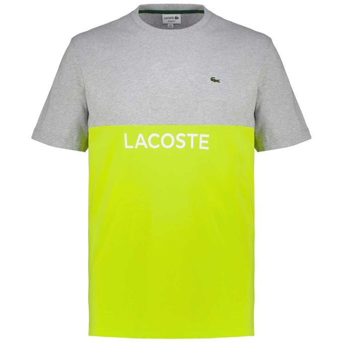 LACOSTE T-Shirt im Colorblock-Design