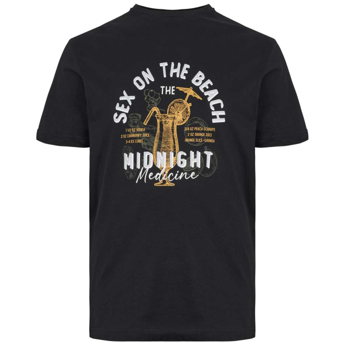 North T-Shirt mit Motiv-Print