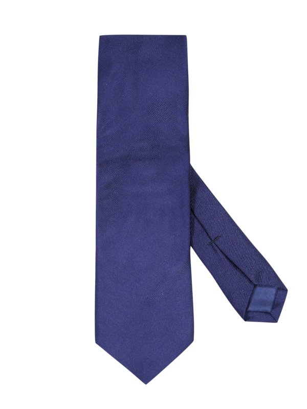Übergröße : Ascot, Krawatte aus reiner Seide in Marine