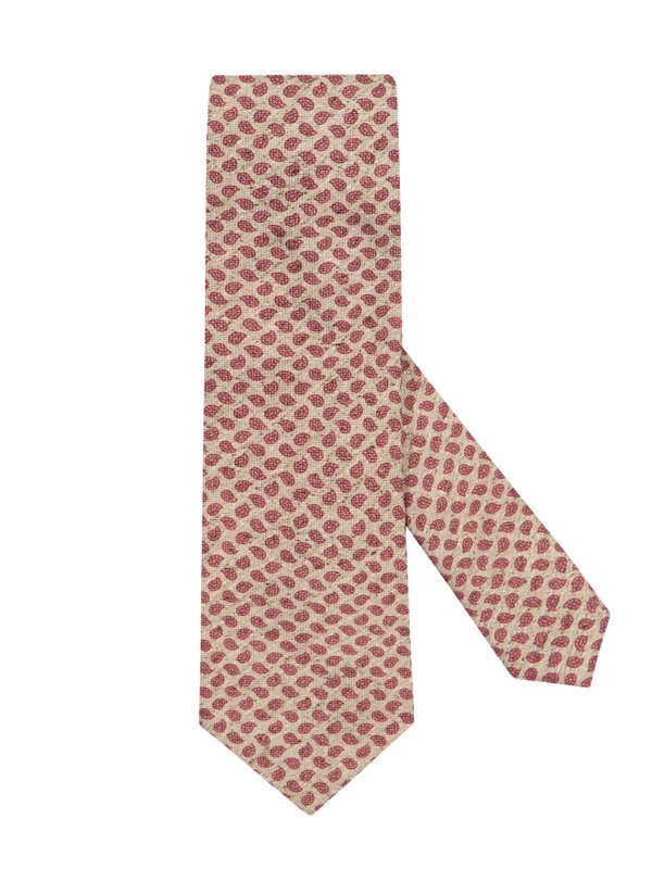 Übergröße : Joop!, Krawatte mit modischem Muster in Rot