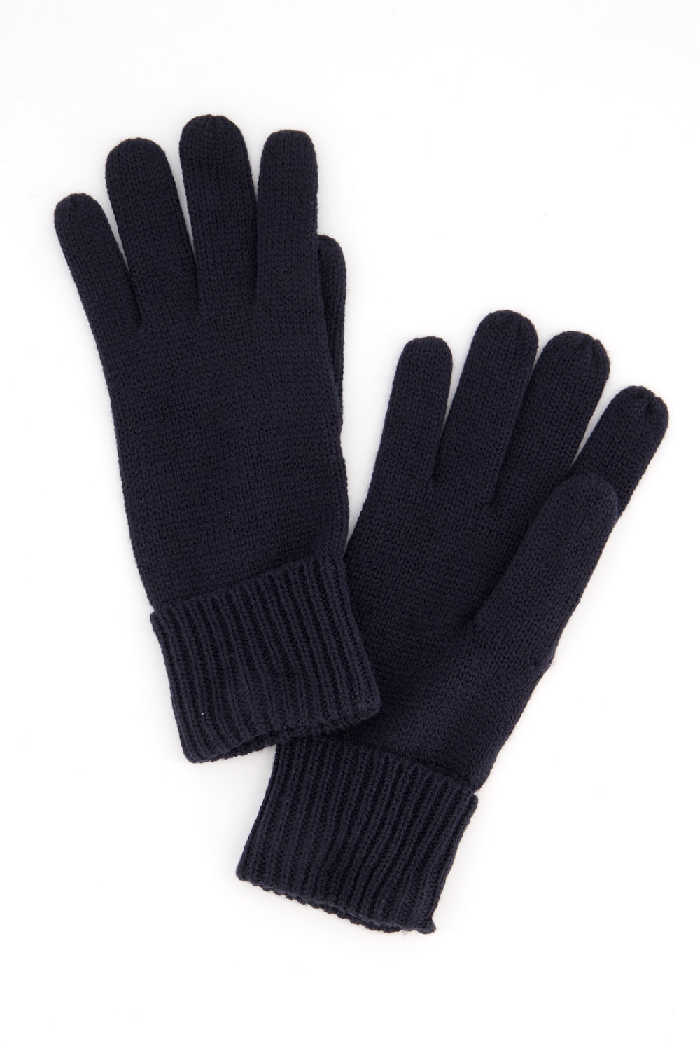 Handschuhe, Rippstrick-Bündchen, weicher Feinstrick