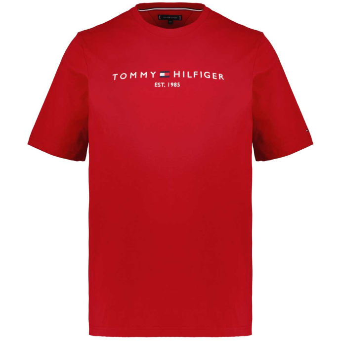 Tommy Hilfiger T-Shirt mit Logo-Stickerei