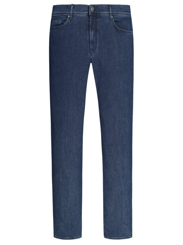 Übergröße : Brax, 5-Pocket Jeans im Baumwoll-Mix, Cadiz Masterpiece in Blau