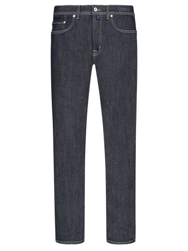 Übergröße : Pierre Cardin, 5-Pocket Jeans mit Stretchanteil in Blau