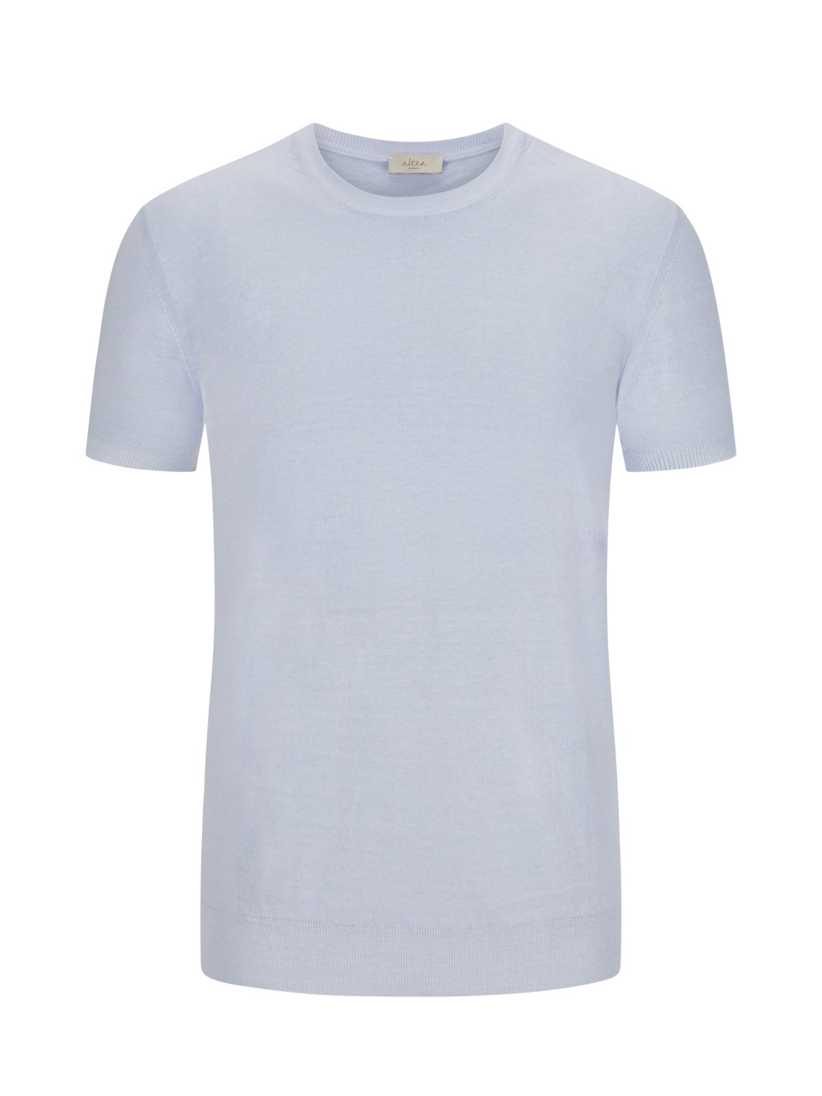 Altea T-Shirt aus Leinen und Baumwolle in gewaschener Optik