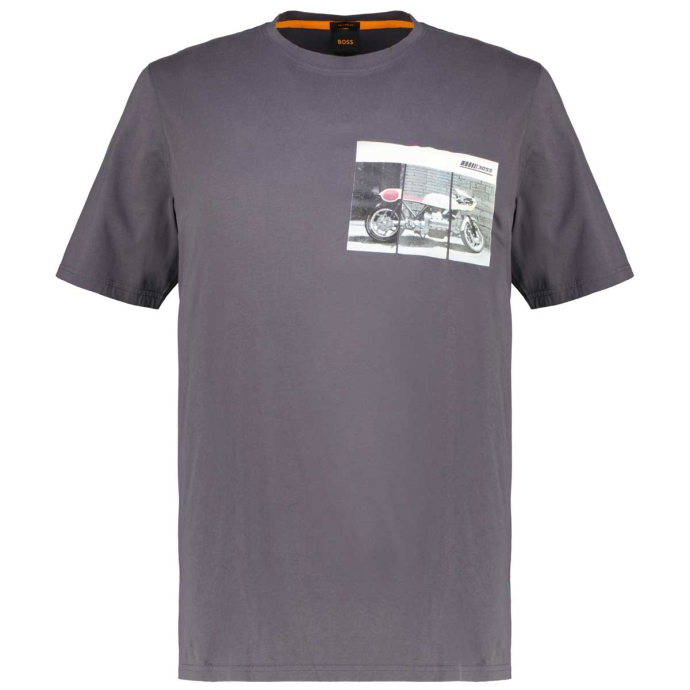 BOSS T-Shirt mit Foto-Print