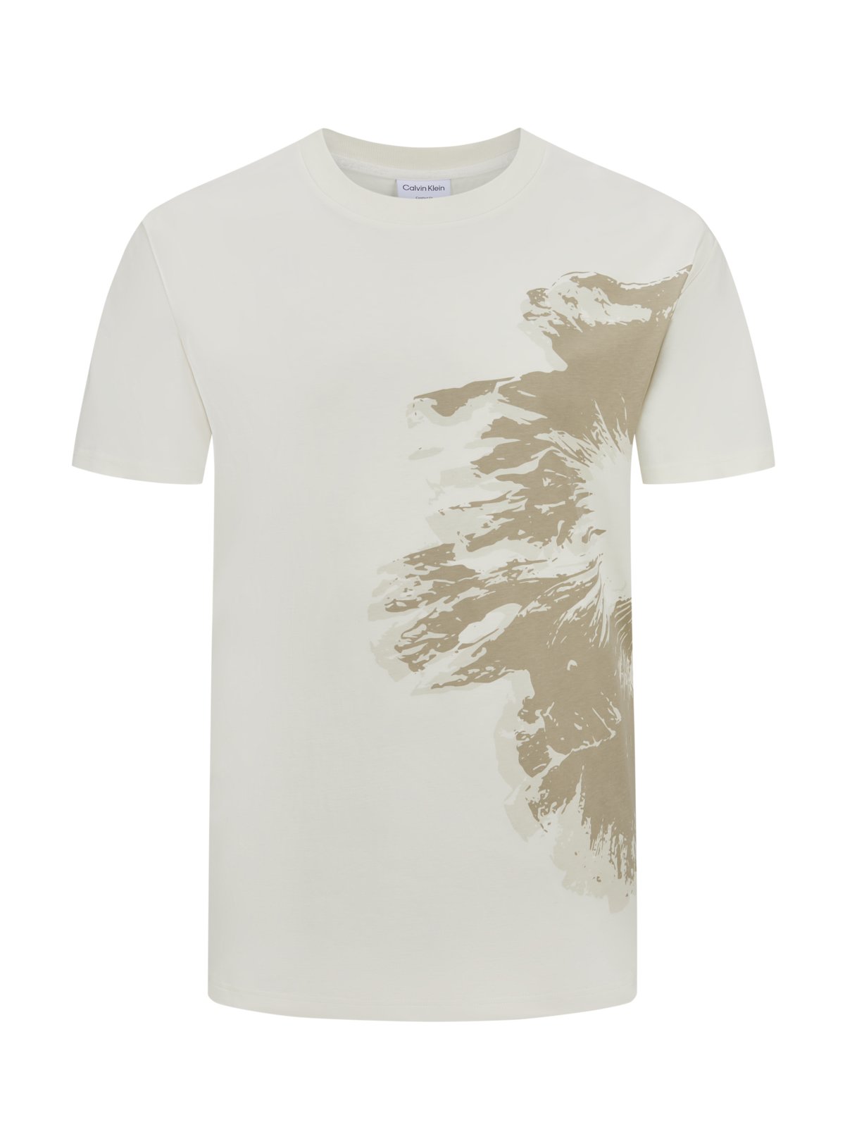 Calvin Klein T-Shirt aus Baumwolle mit Frontprint
