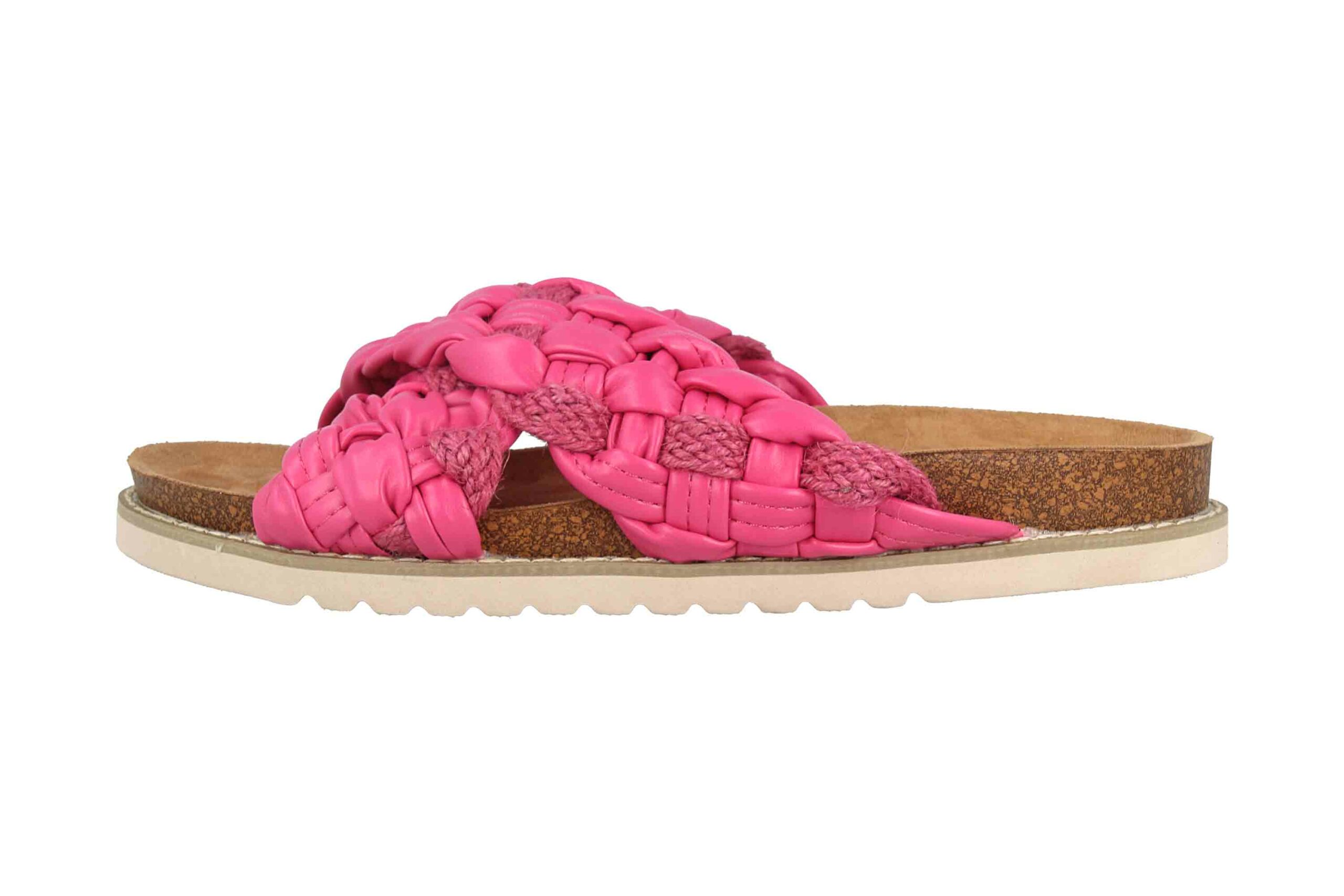 Fitters Footwear Pantoletten in Übergrößen Pink 2TM12002 Alice Fuchsia große Damenschuhe