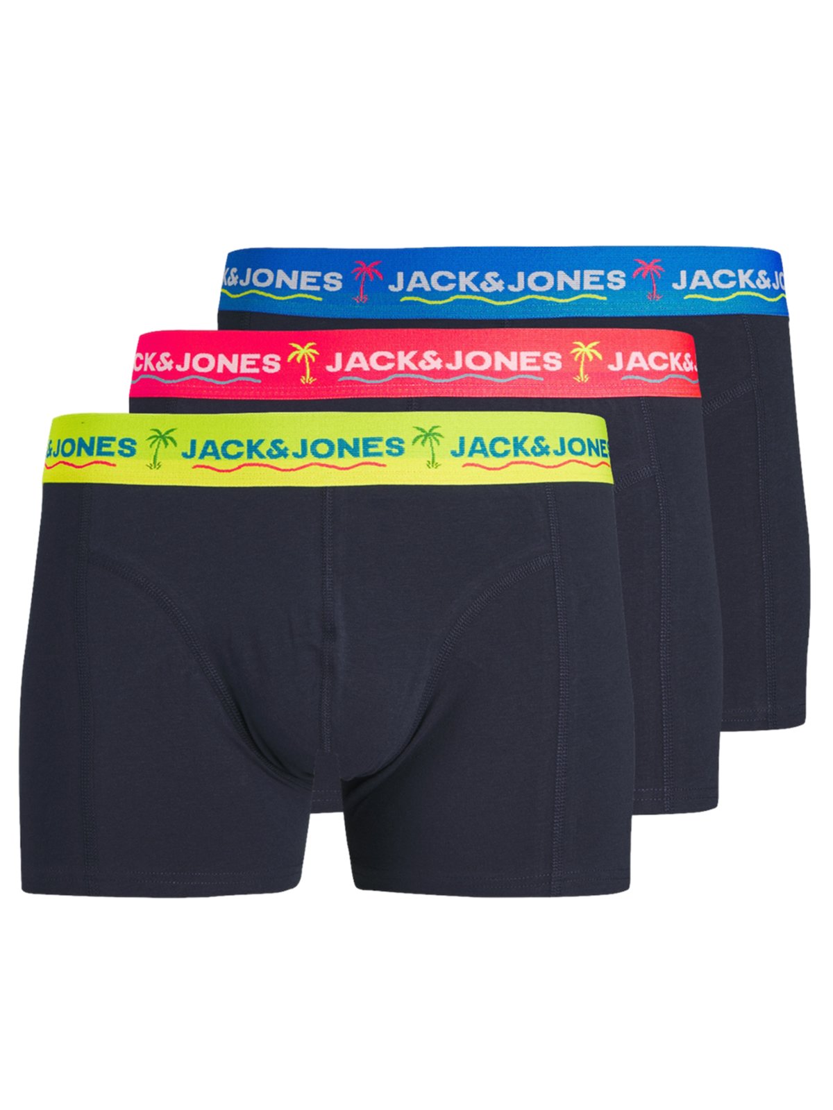 Jack & Jones 3er Pack BoxerTrunks mit Logobund