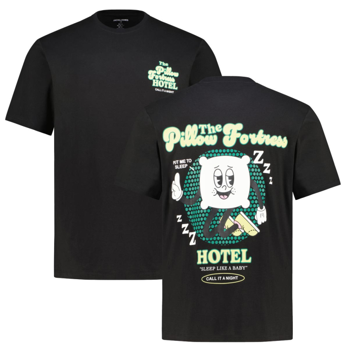 Jack&Jones T-Shirt mit Print auf Vorder- und Rückseite