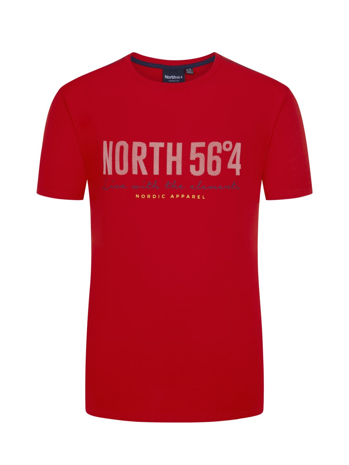 North 56°4 T-Shirt mit Frontprint