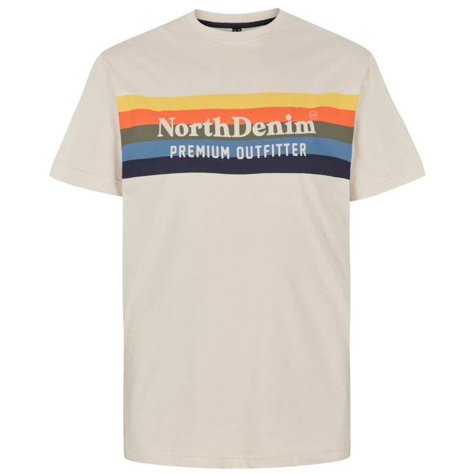 North T-Shirt mit Print