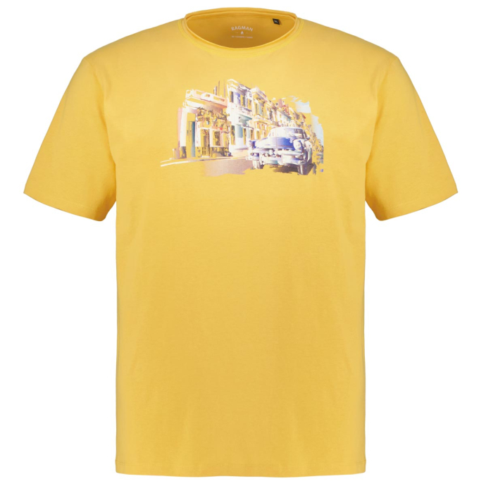 RAGMAN T-Shirt mit Motiv-Print