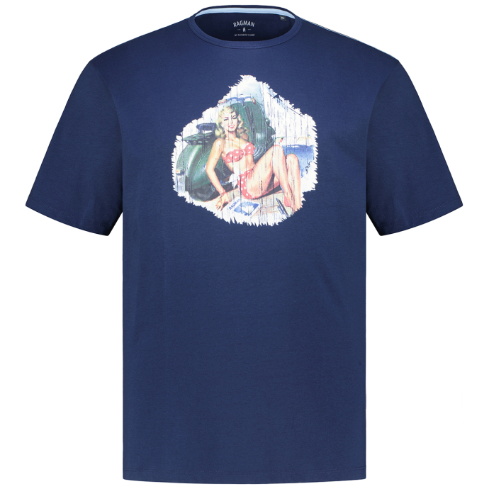 RAGMAN T-Shirt mit Print