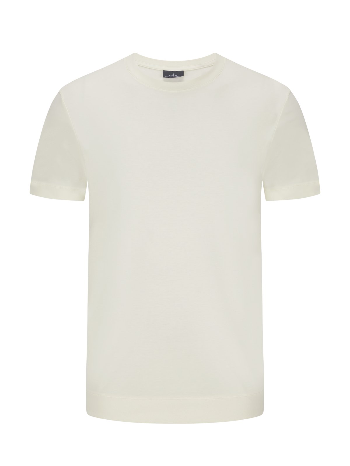 Ragman T-Shirt aus Baumwolle mit Bündchen