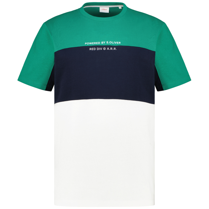 s.Oliver T-Shirt im Colorblock-Design