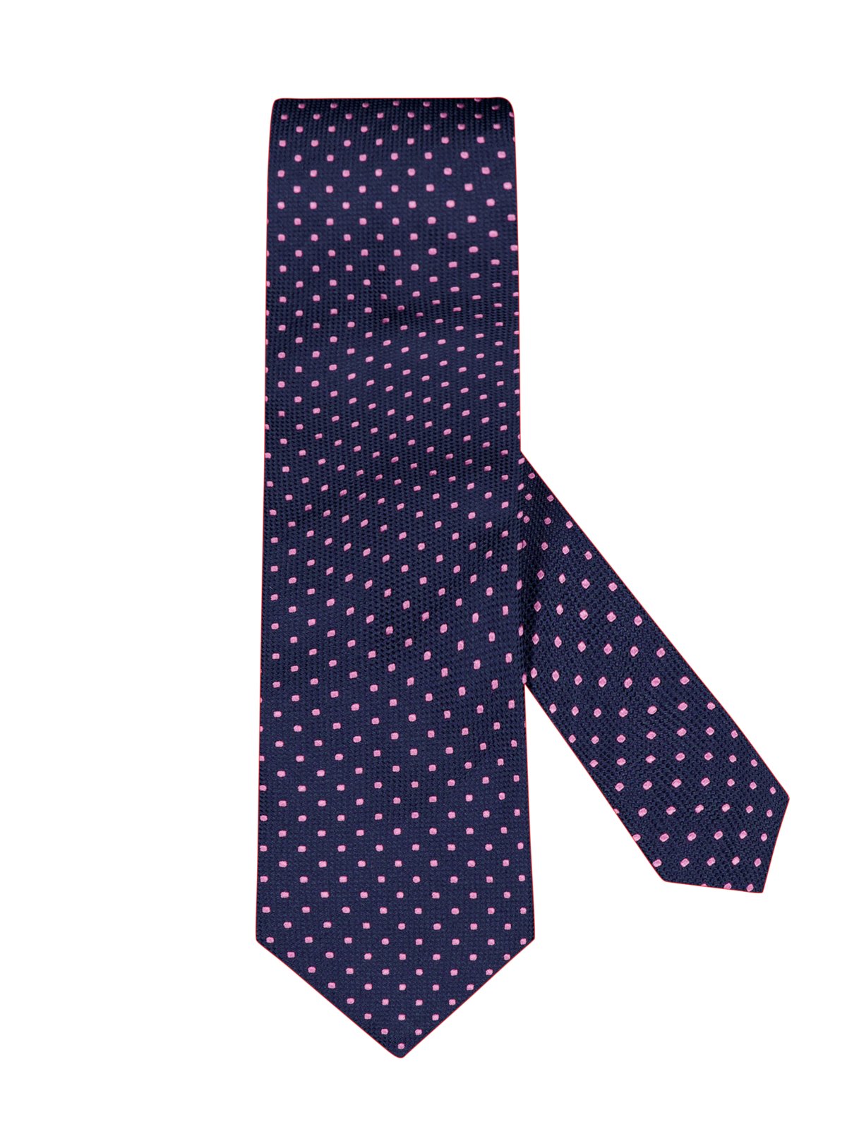 Ascot Krawatte aus Seide mit Punktmuster