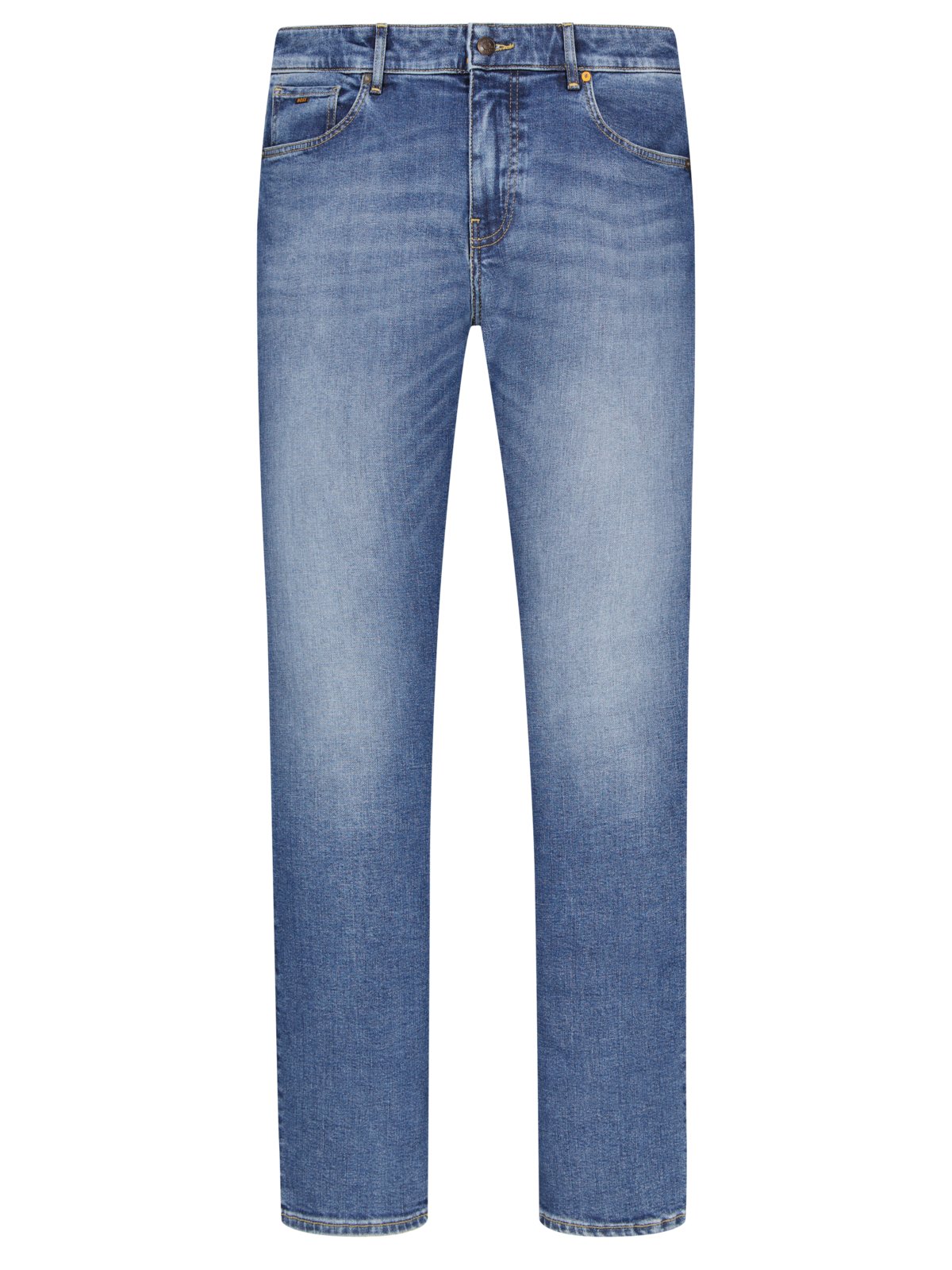 BOSS ORANGE 5-Pocket Denim Jeans mit Stretch-Anteil, Bio-Baumwolle