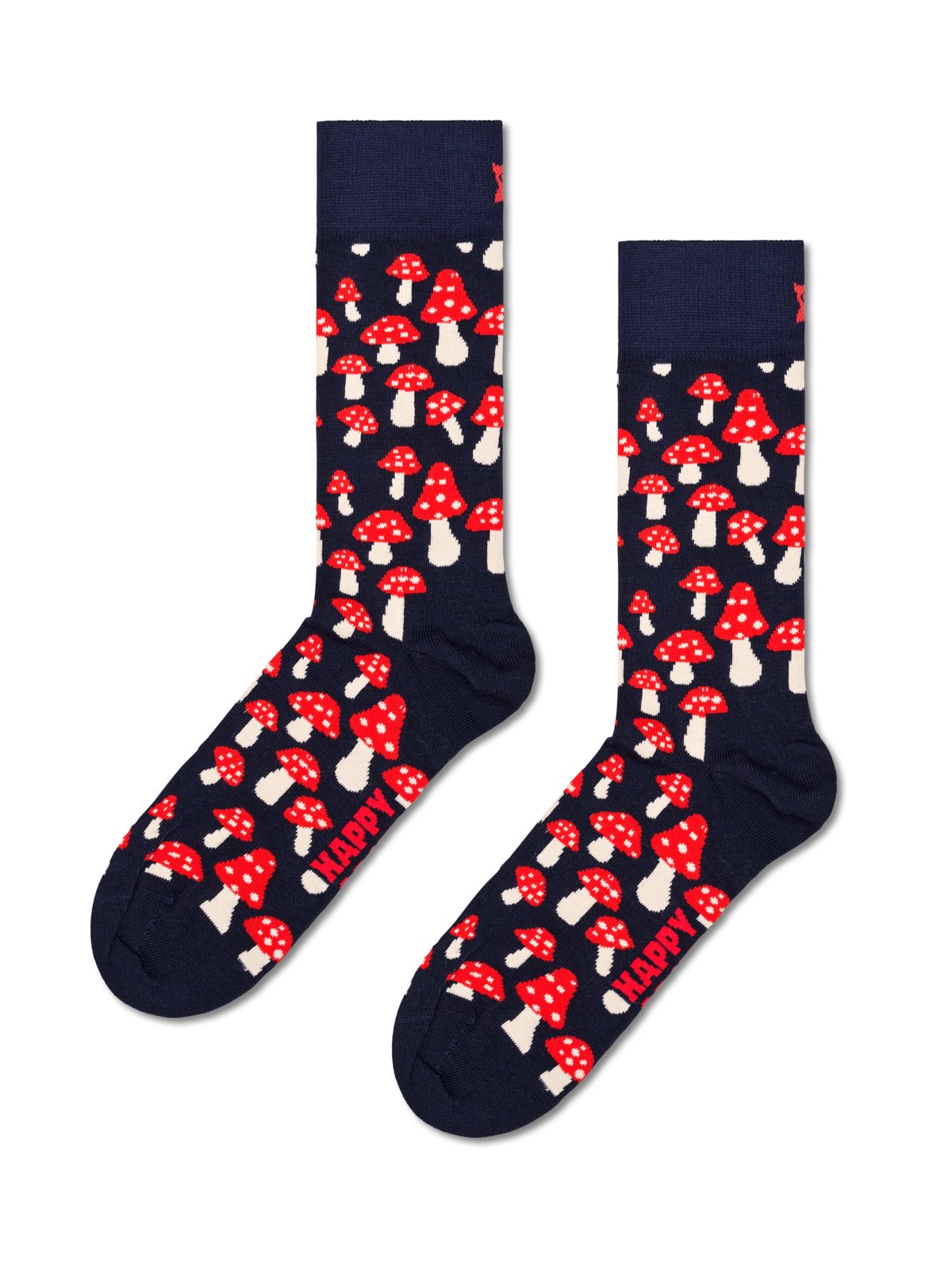 Happy Socks Socken mit Fliegenpilz-Motiv