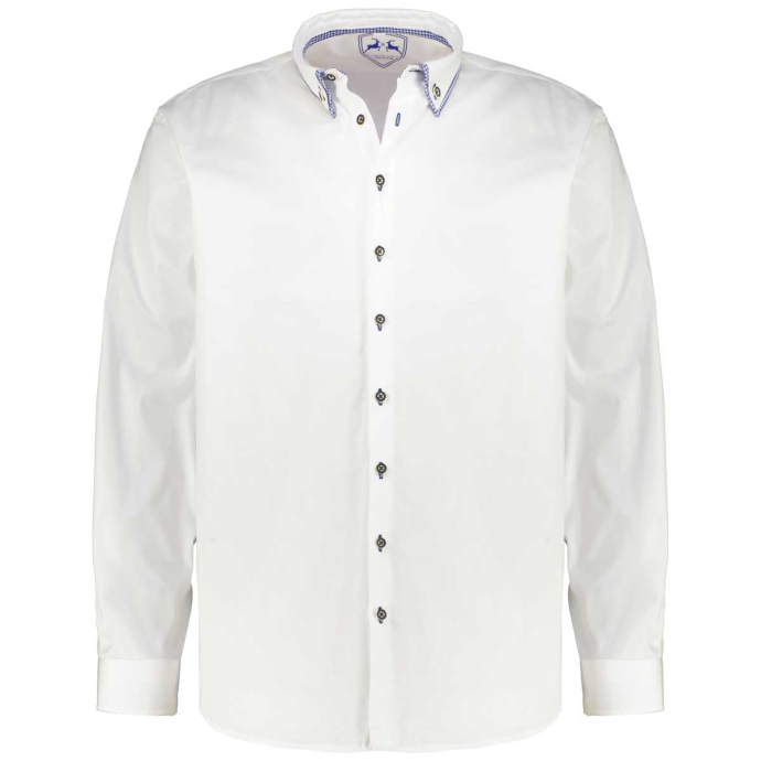 Maddox Trachtenhemd mit doppeltem Button-Down-Kragen