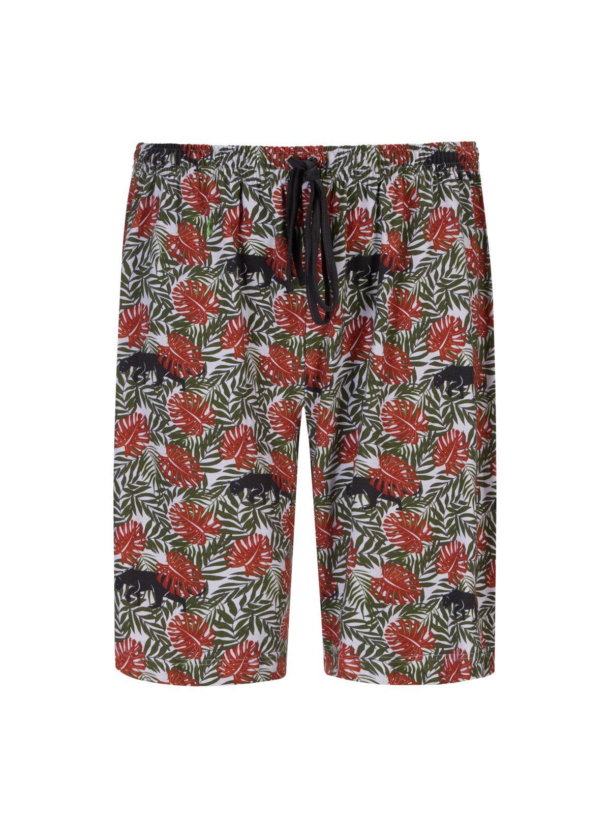 Mey Kurze Pyjamahose mit Dschungel-Print