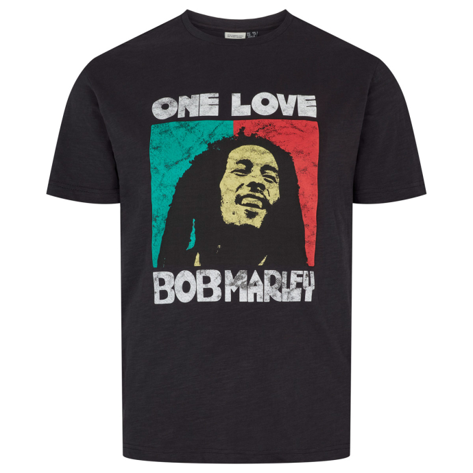 North T-Shirt mit Bob Marley Print