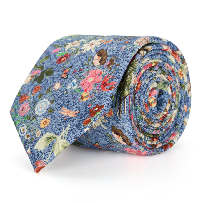 Prince BOWTIE Krawatte mit floralem Print